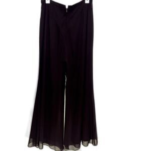 J.R. Nites by caliendo super wide leg pants flare fairy light weight women 10